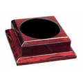 Rosewood Piano Finish Wood Base (2 3/4"x9"x9")